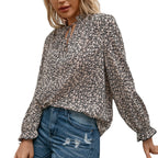 Damen Bluse mit Blumenmuster
