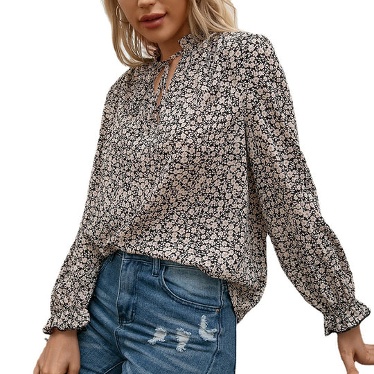 Damen Bluse mit Blumenmuster R&B