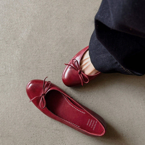 Damen Ballerinas mit dekorativem Schleifendetail R&B