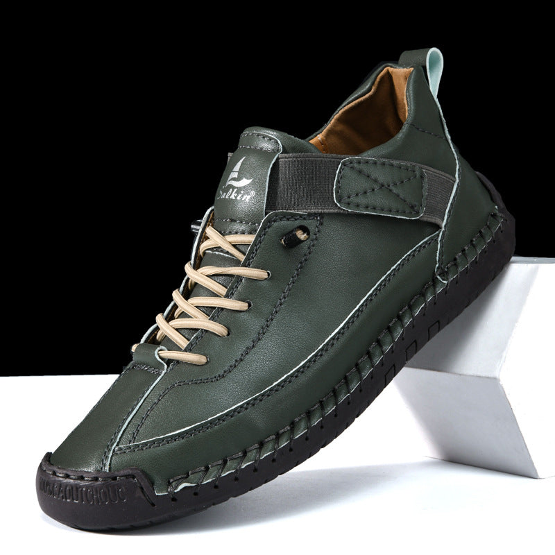 Herren Komfortable und stylische Freizeitschuhe mit verstellbarem Klettverschluss R&B