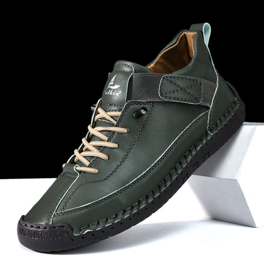 Herren Komfortable und stylische Freizeitschuhe mit verstellbarem Klettverschluss R&B