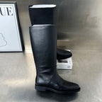 Damen elegante Stiefel aus hochwertigem Leder R&B