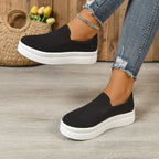 Damen Slip-On Sneakers mit komfortabler Polsterung und rutschfester Sohle R&B