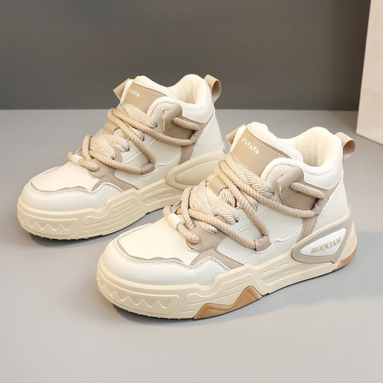 Damen High-Top Sneakers mit ergonomischem Dämpfungssystem und modischem Design R&B