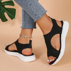 Damen Atmungsaktive Sandalen mit elastischem Tragekomfort R&B