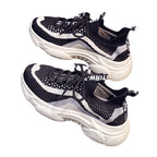 Damen Sportliche Sneakers mit atmungsaktivem Mesh-Obermaterial R&B