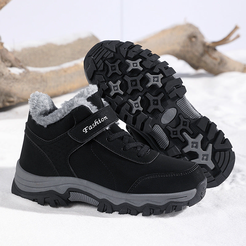 Damen Winterstiefel mit rutschfester Sohle und wärmendem Futter R&B