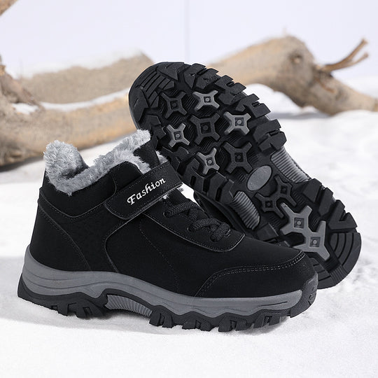 Damen Winterstiefel mit rutschfester Sohle und wärmendem Futter R&B
