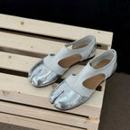 Damen Elegante und trendige Halbschuhe mit einzigartigem Zehen-Design R&B