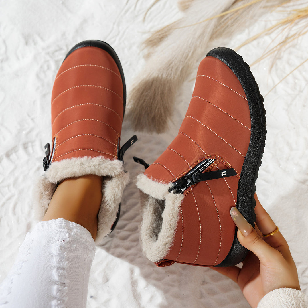 Damen Komfortable Winterboots mit kuscheligem Innenfutter R&B