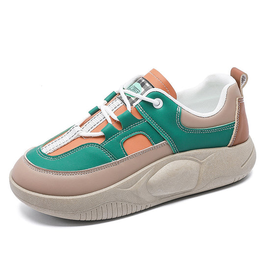 Damen Sneakers im urbanen Retro-Stil mit atmungsaktiver Konstruktion und dämpfender Sohle R&B
