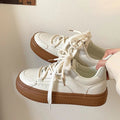 Damen modische Plattform Sneakers