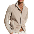Herren modische Jacke mit praktischen Seitentaschen