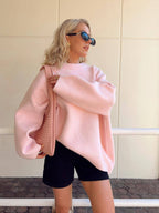 R&B | Oversized Strickpullover Weich und Lässig Perfekt für Den Alltag