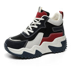 Damen Sportliche Chunky Sneakers mit atmungsaktivem Obermaterial und rutschfester Sohle R&B