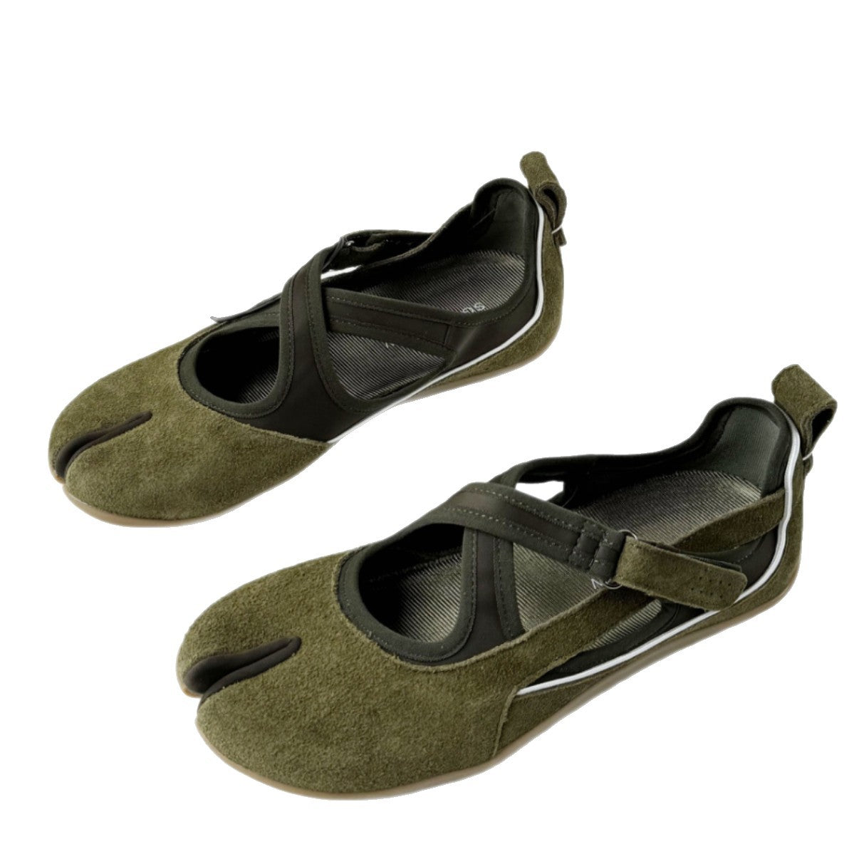 Damen Sportliche Ballerinas mit flexiblem Riemchen und atmungsaktivem Obermaterial R&B