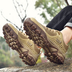 Damen Outdoor-Sneaker mit atmungsaktiver Mesh-Oberfläche und rutschfester Sohle