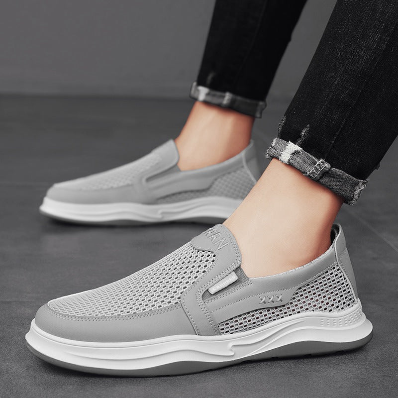 Damen Atmungsaktive Slip-On Sneakers im modernen Design mit rutschfester Sohle
