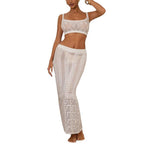 Damen Stricktop und Rock Set R&B