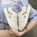 Damen Sportliche Sneakers mit atmungsaktivem Mesh-Obermaterial und komfortabler Dämpfung R&B
