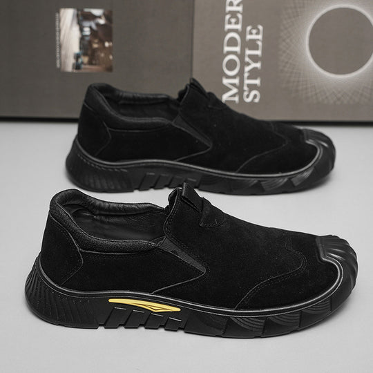 Herren elegante Slip-On Freizeitschuhe im sportlichen Design R&B