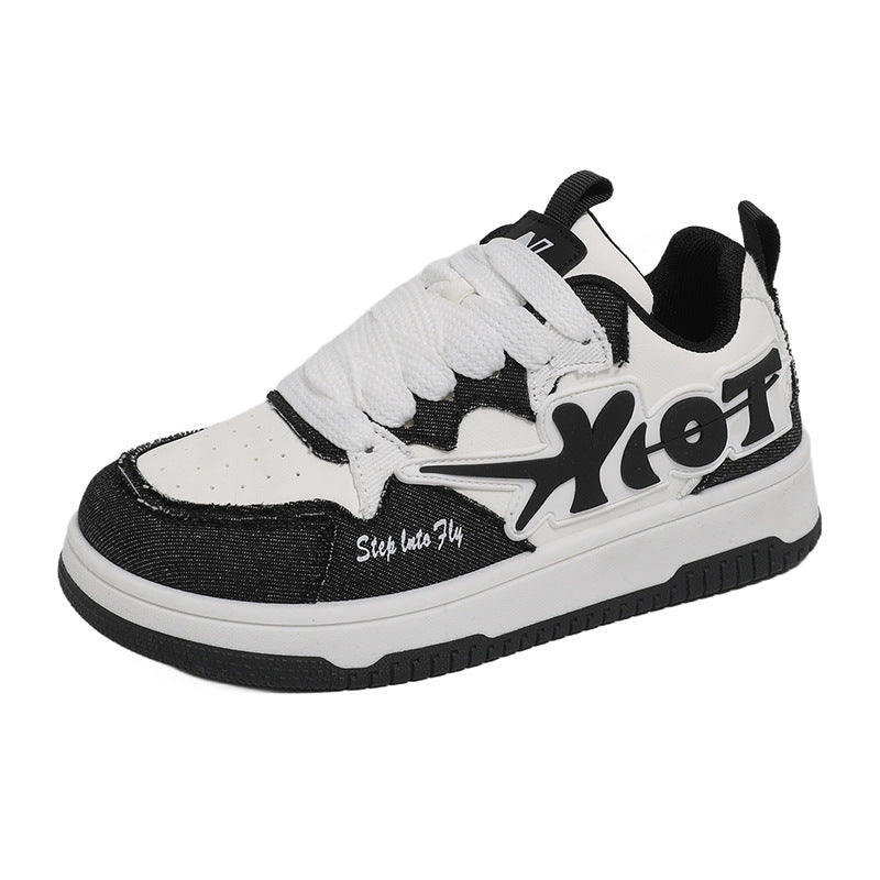 Damen Sportliche Freizeit-Sneaker mit Textil-Oberfläche und atmungsaktiver Innensohle R&B