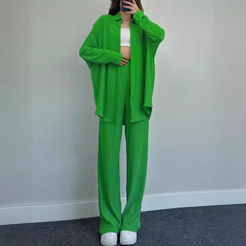 Damen lässiger Overall mit schickem Hemd R&B