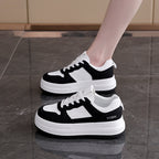 Damen modische Sneakers mit dicker Dämpfung und atmungsaktiver Oberseite R&B