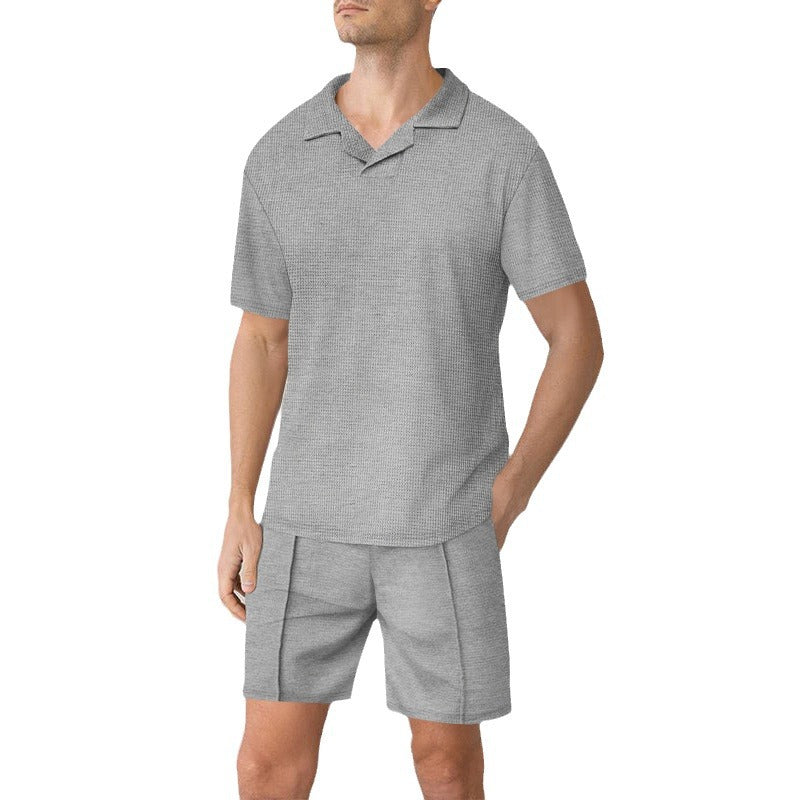 Herren Polo-Shirt mit Kurzarm und modernem Schnitt R&B