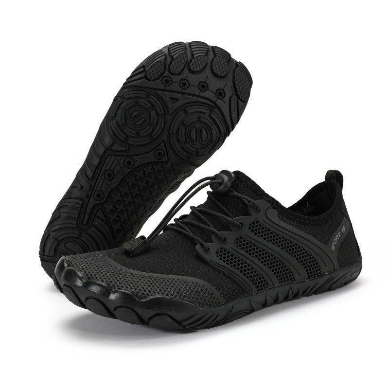 Damen Multifunktionale Aqua-Schuhe mit elastischem Schnellschnürsystem