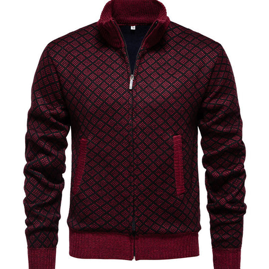 Herren gesteppte Sweatjacke R&B