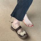 Damen Komfortable Sandalen mit verstellbarem Riemen R&B