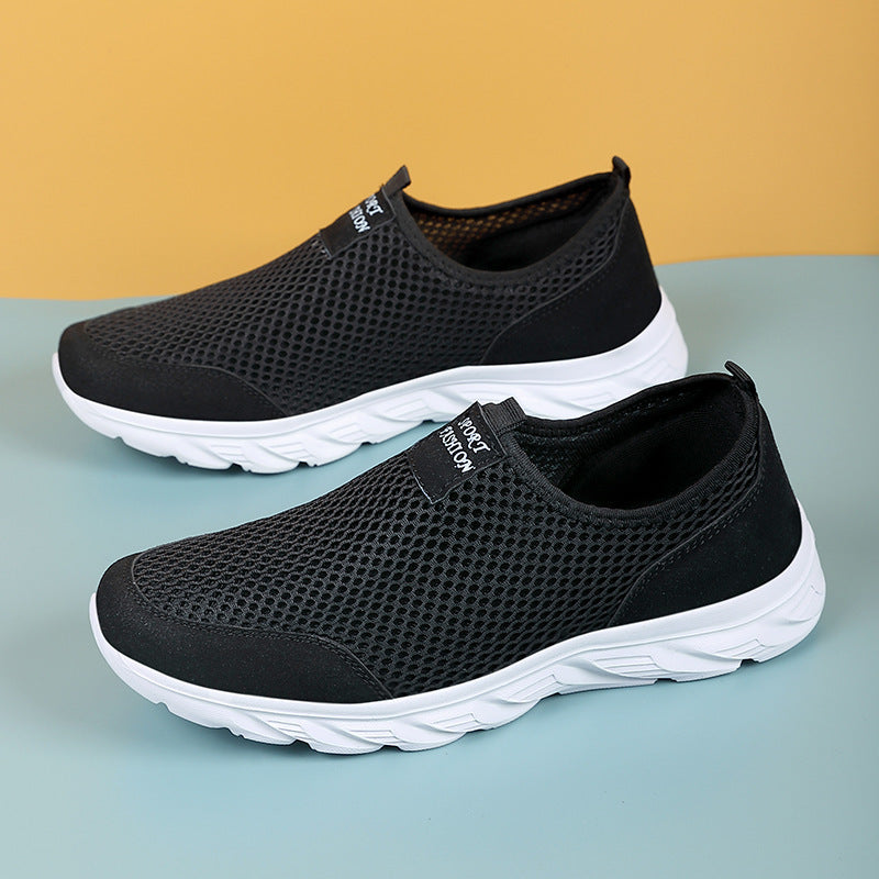 Damen Atmungsaktive Slip-On Sneakers mit flexibler Sohle