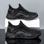 Damen Sportliche Laufschuh mit atmungsaktiver Mesh-Oberfläche und dämpfender Sohle R&B