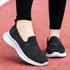 Damen Leichte Slip-On Freizeitschuhe mit atmungsaktivem Obermaterial R&B