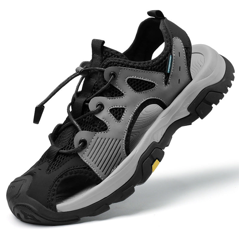 Damen Atmungsaktive Trekking Sandalen mit rutschfester Sohle R&B