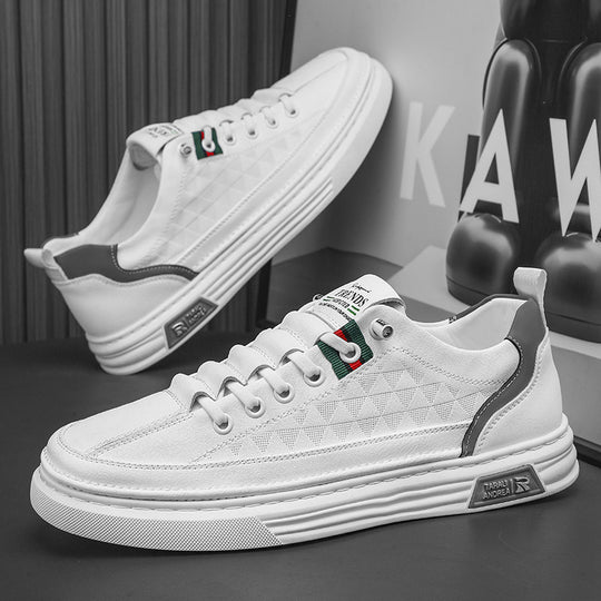Damen modische Sneakers mit hochwertigem Obermaterial und strukturiertem Design R&B