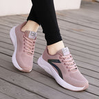 Damen nan nahtloser Strick-Sneaker mit elastischem Einstieg, Waben-Zwischensohle und anatomischem Komfortfußbett R&B