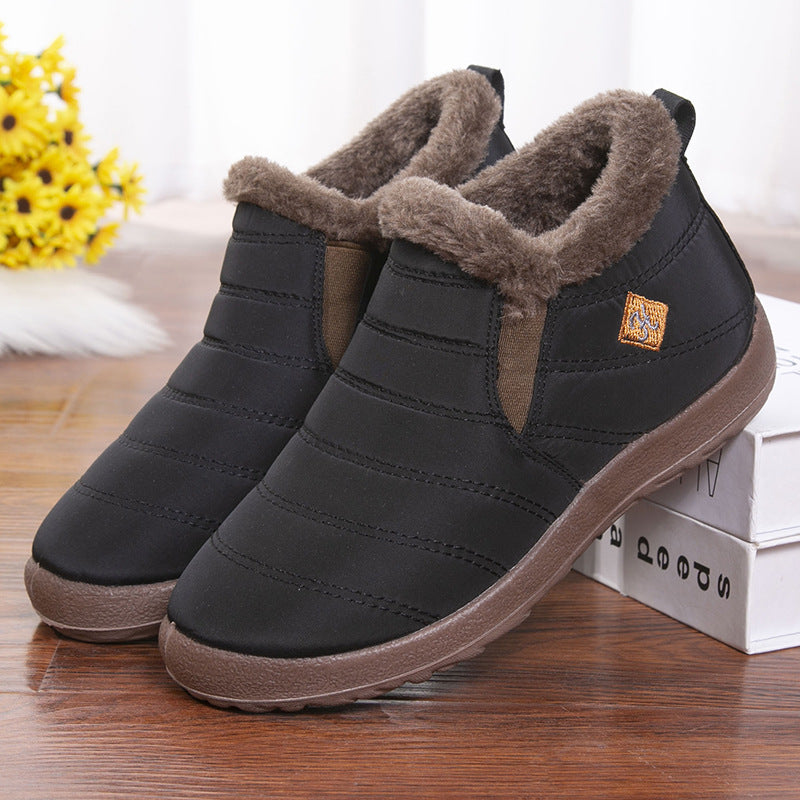 Damen Bequeme Winterschuhe mit kuscheligem Innenfutter und rutschfester Sohle R&B