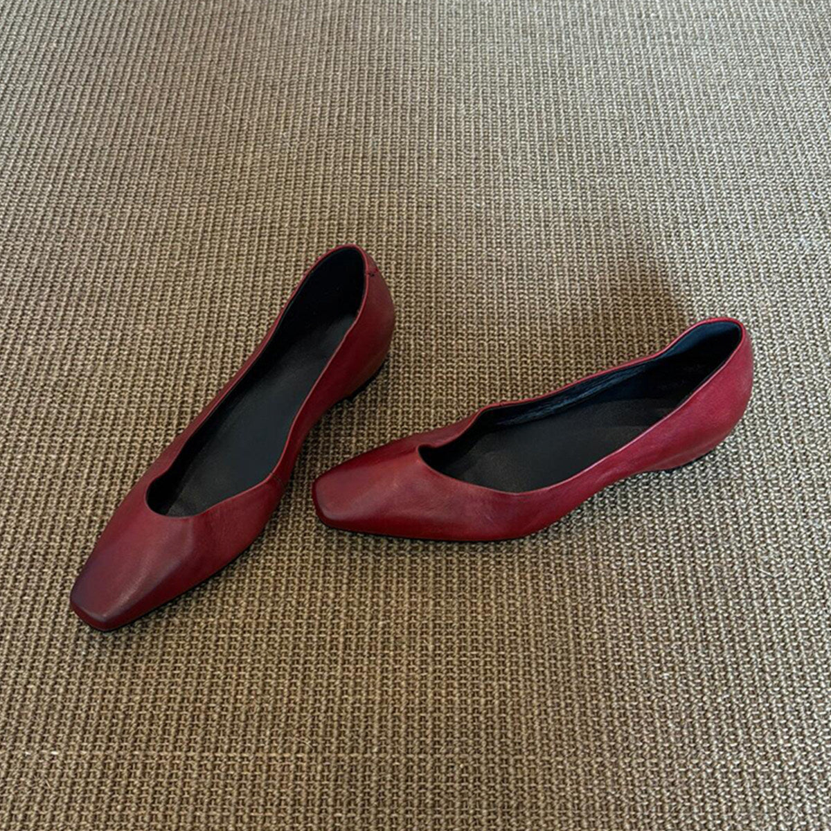 Damen elegante Ballerinas mit R&Brnem Spitzendesign R&B