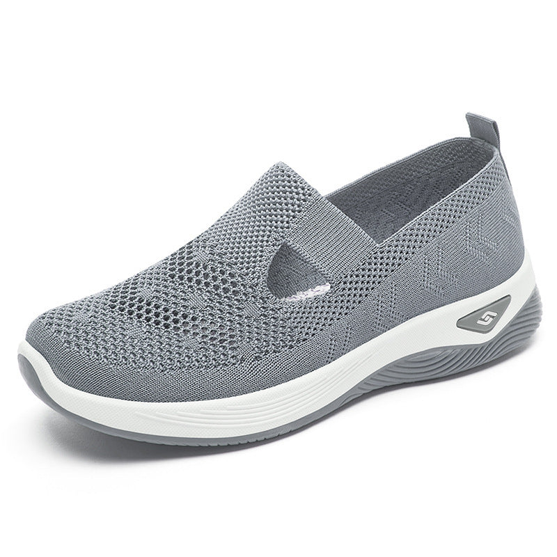 Damen Bequeme und atmungsaktive Knit-Slipper R&B