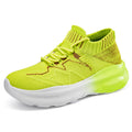 Damen Sportliche Strick-Laufschuhe mit flexiblem Schaft und rutschfester Sohle
