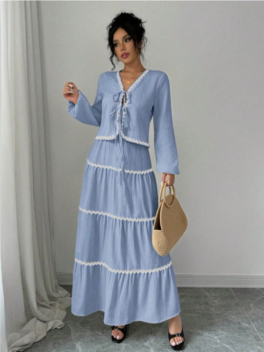 Damen Maxikleid R&B