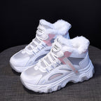 Damen Winter Sneakers mit kuscheligem Futter und rutschfester Sohle R&B