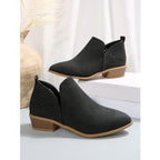 Damen Modische Stiefeletten mit luftigen Cut-Outs R&B