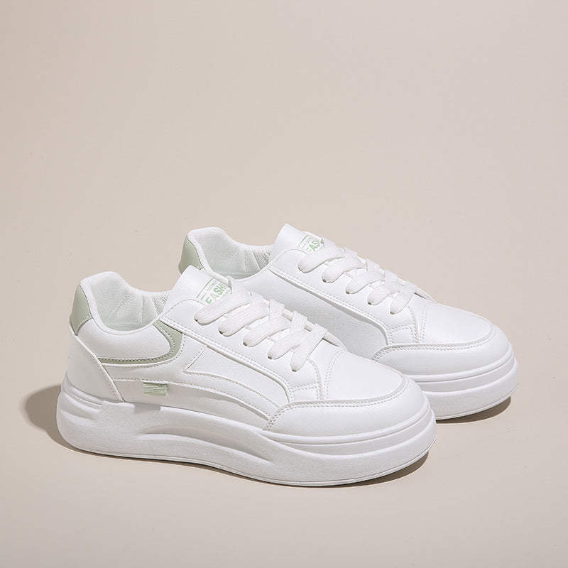 Damen Plateausneaker mit modischem Design und dämpfender Sohle R&B