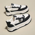 Damen Stadtliche Chunky Sneakers mit dicker Sohle und sportlichem Design R&B