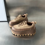 Damen Chunky Sneakers mit stablem Plateau und rutschfester Sohle R&B