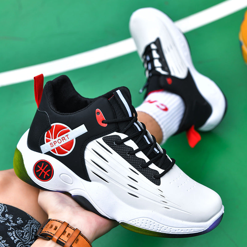 Damen Basketball-Sneaker mit atmungsaktivem Obermaterial und dämpfender Sohle R&B