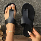 Damen R&Brne Zehentrenner-Sandalen mit komfortabeler Fußbettung R&B